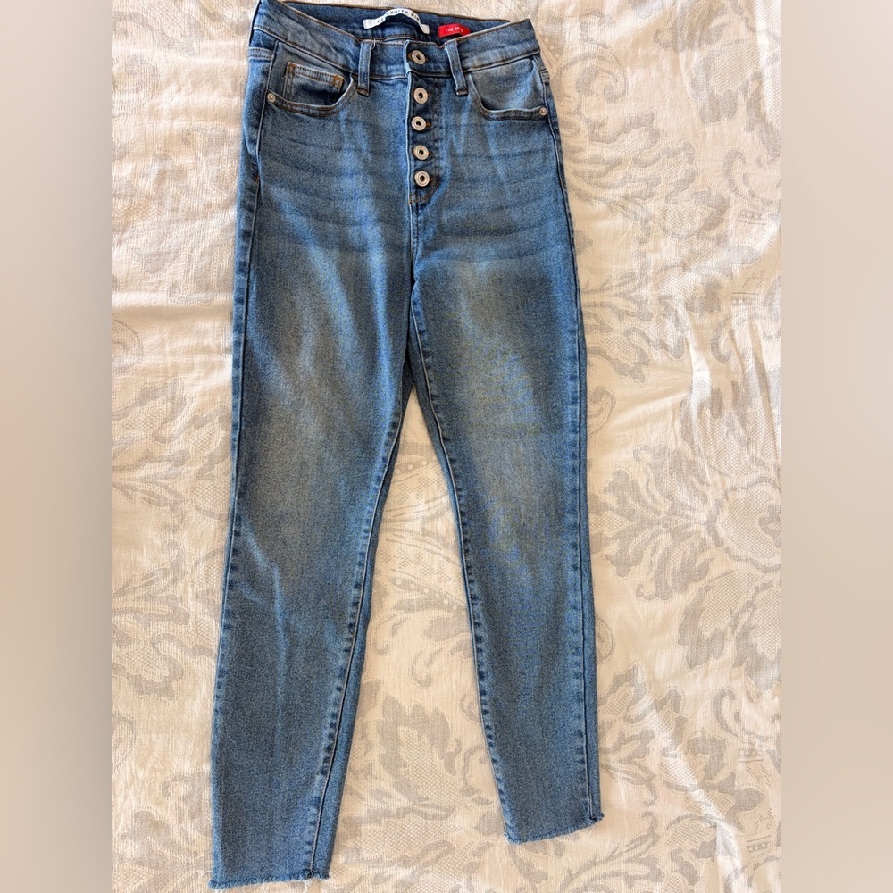 Celebrity Pink High Rise Blue Jeans